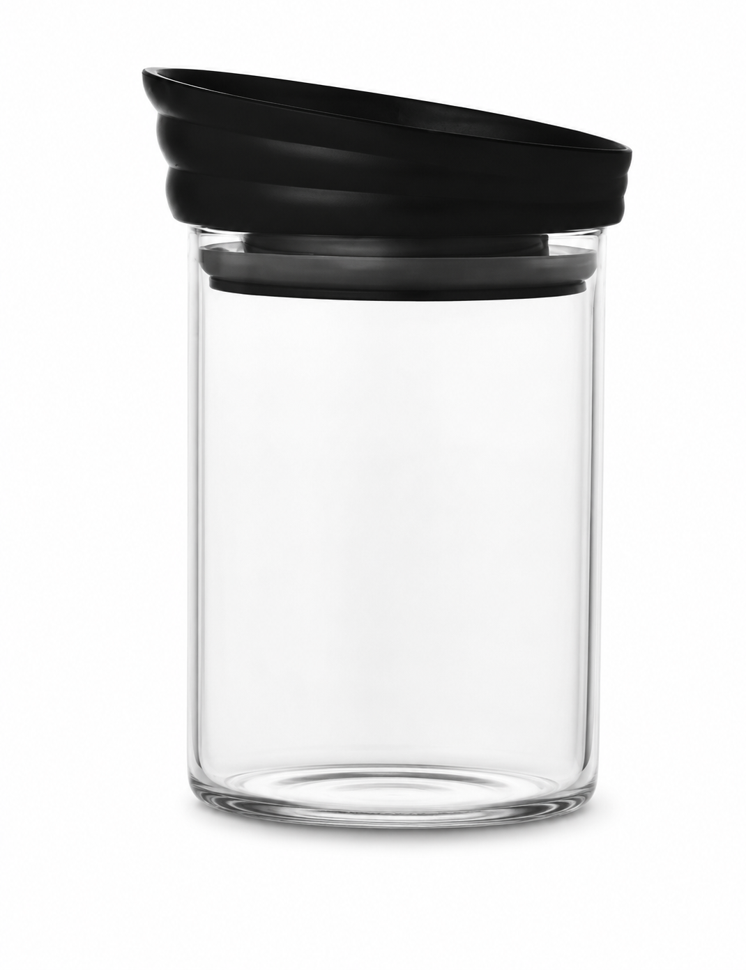 ROUND GLASS JAR