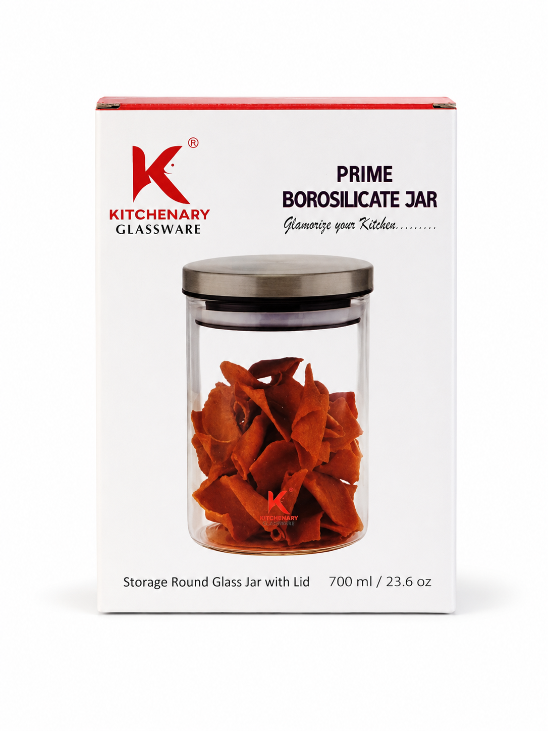 ROUND GLASS JAR