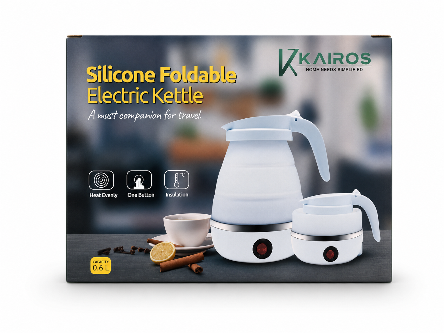 FOLDABLE ELECTRIC KETTLE