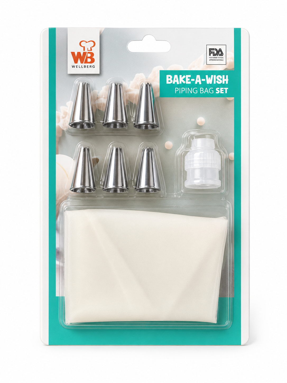 BAKE A WISH PIPING SET