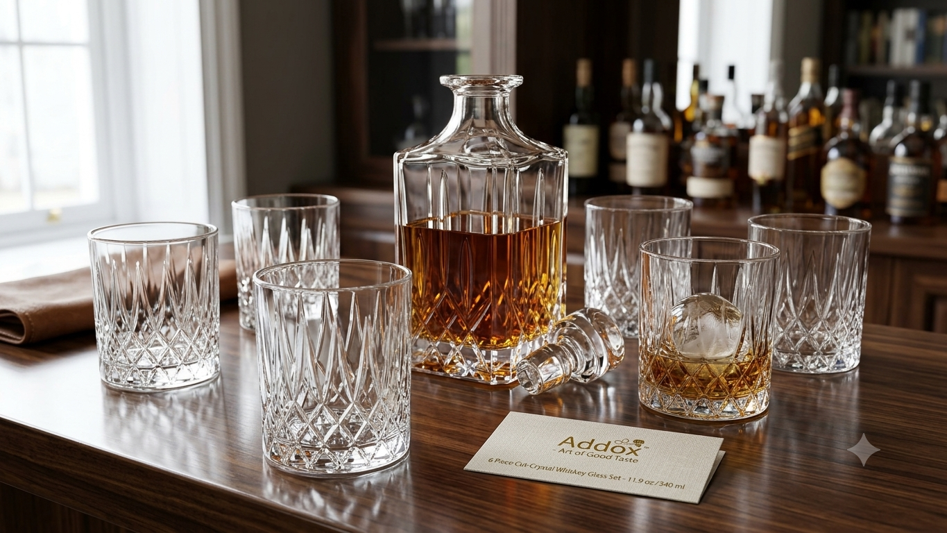 OSLO COLOURED WHISKY GLASS 6PCS Set of 2