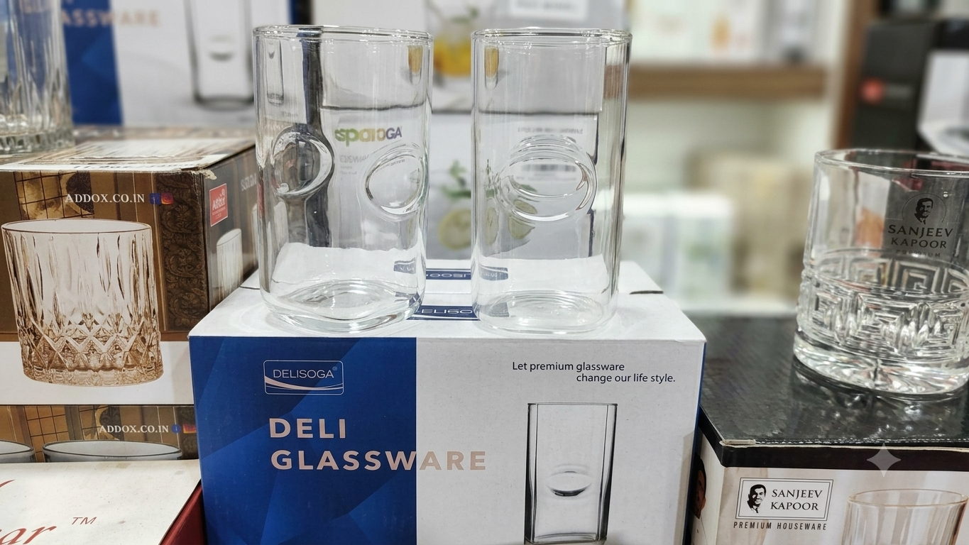GLASS 6PCS Set of 2