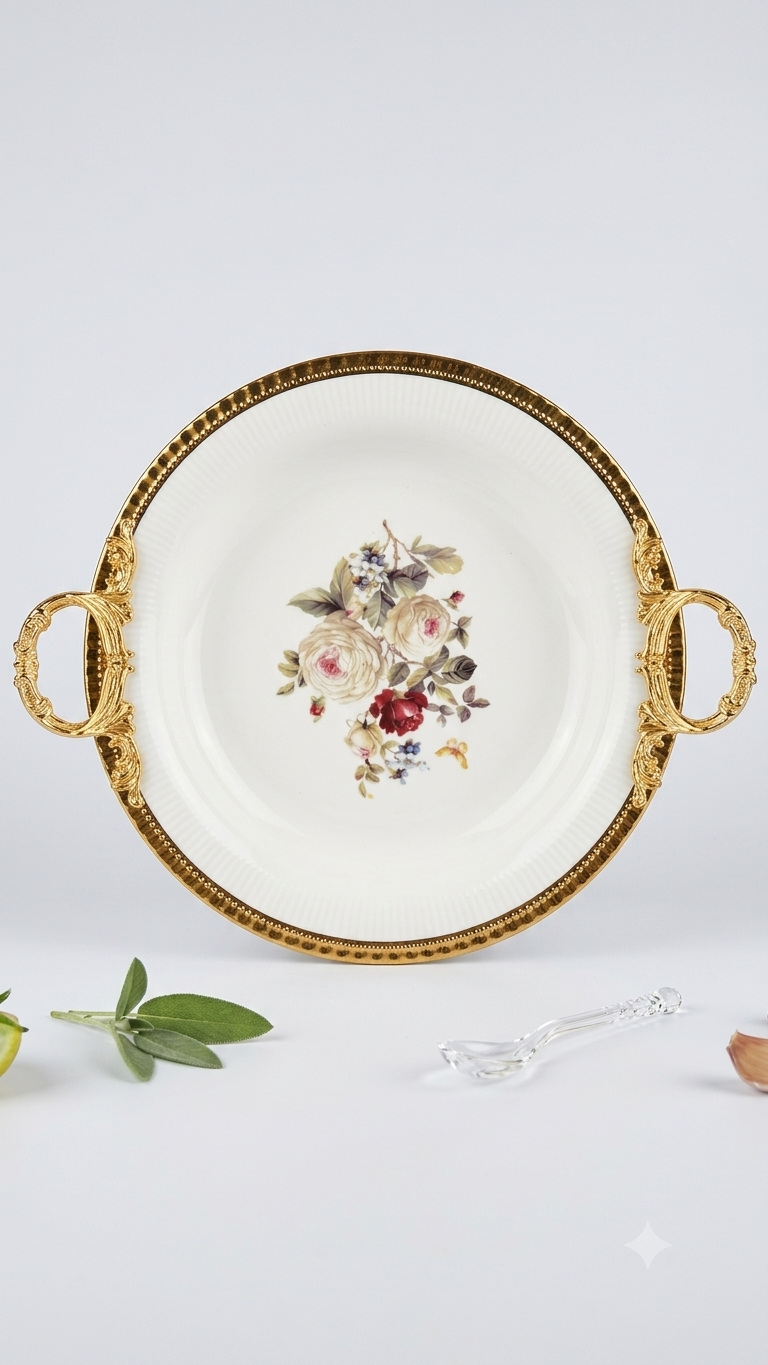 ROUND PLATTER Set of 2