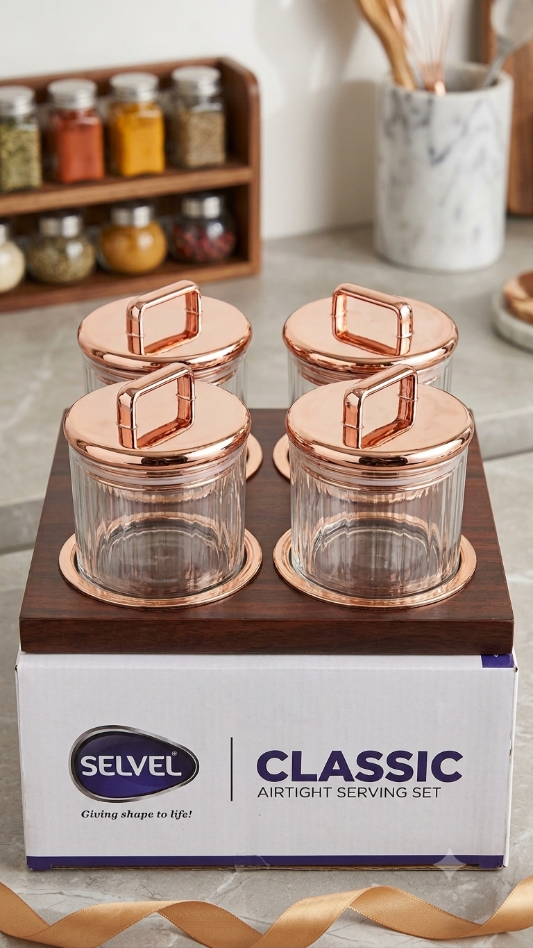 SERVING SET 4 PCS Set of 2