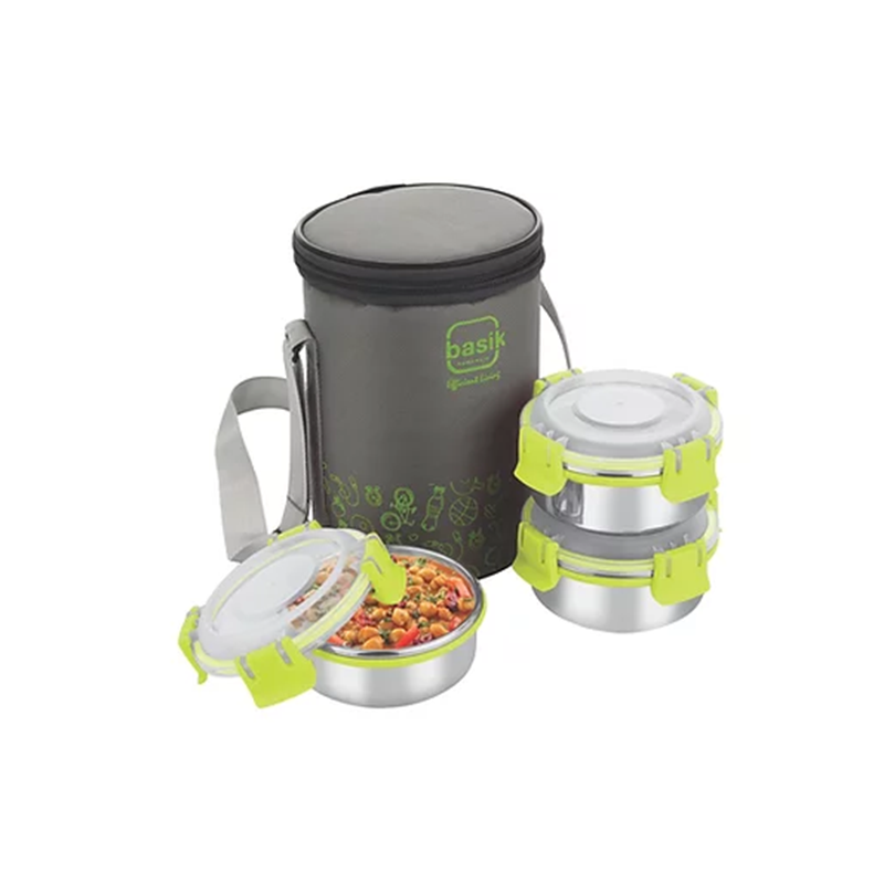 LUNCH BOX WITH THERMO BAG set of  1