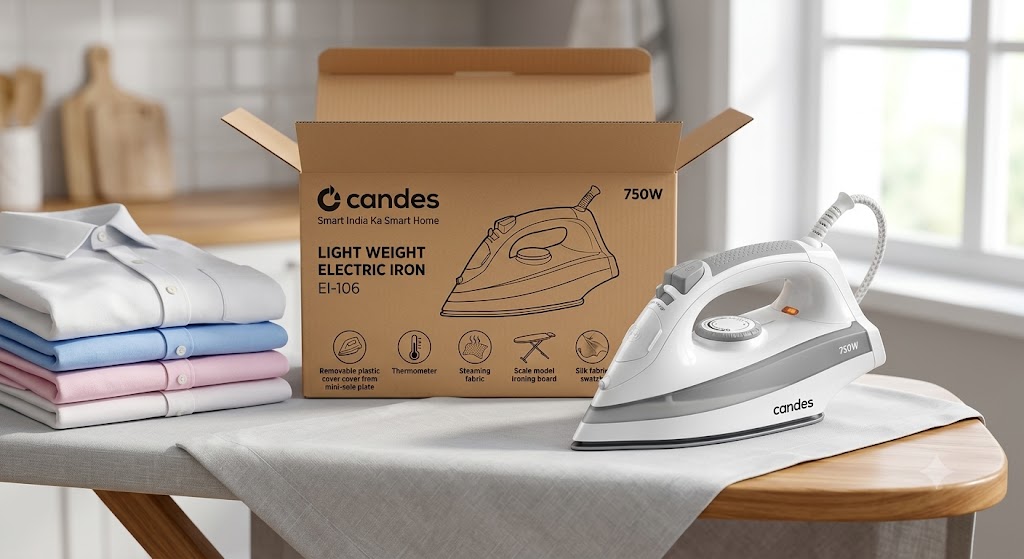 ELECTRIC IRON 750W set of  1