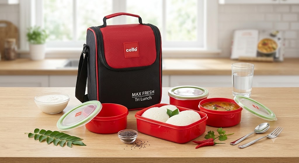 MAX  FRESH TRI LUNCHBOX set of  1