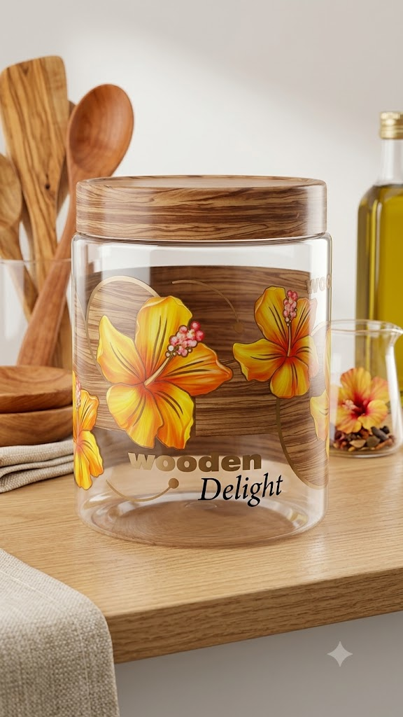 WOODEN DELIGHT set of  3