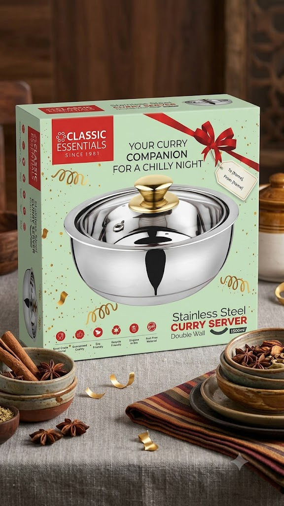CURRY SERVER set of  1