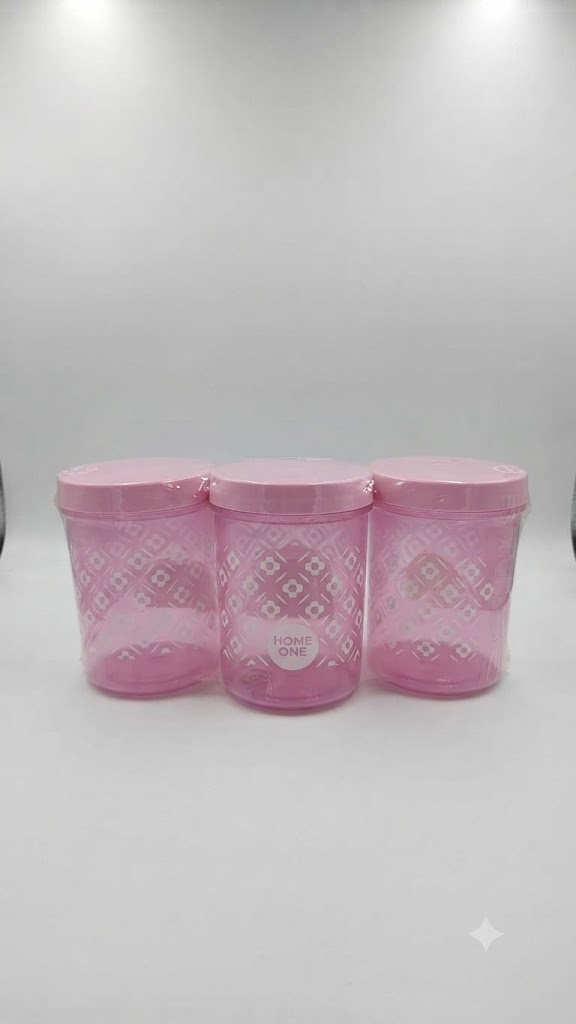 PLASTIC CONTAINER 3PCS set of  2