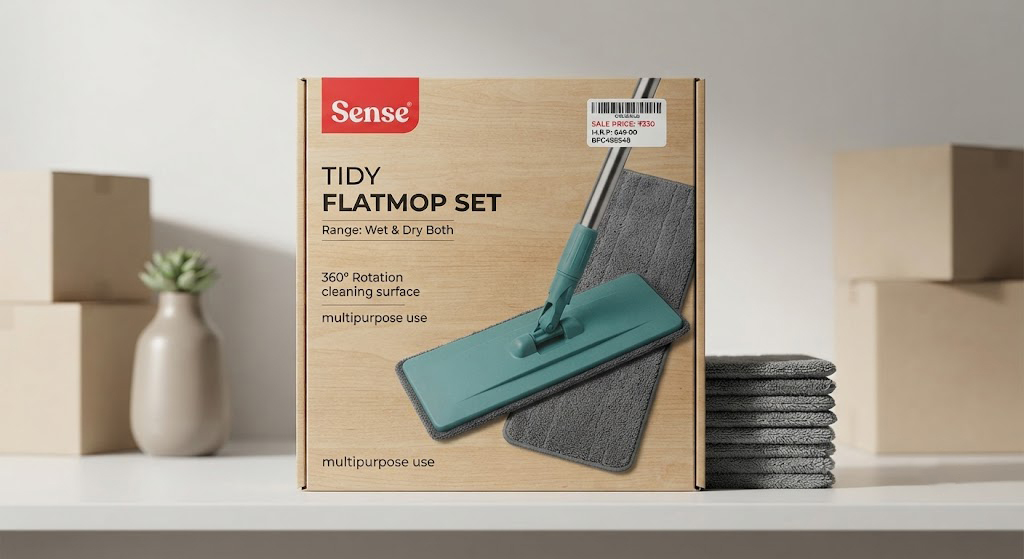 TIDY FLATMOP set of  2