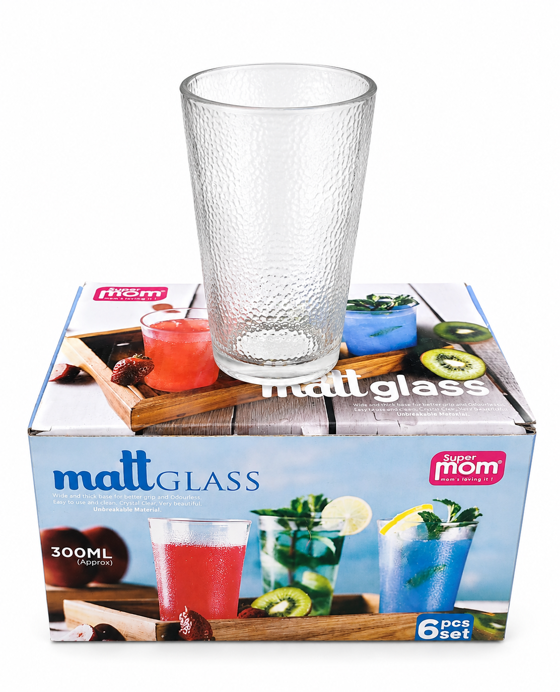 MATT GLASS 6 PCS