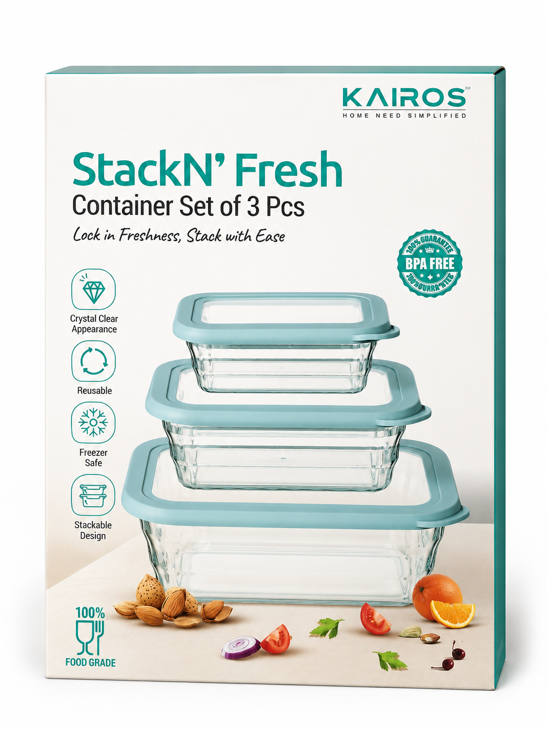STACKN FRESH CONTAINERS